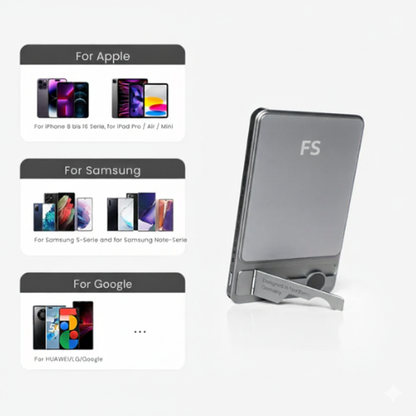 NordCharge - magnetic power bank with overheating protection