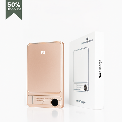 NordCharge - magnetic power bank with overheating protection